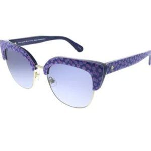 Kate Spade Karri 53mm Clubmaster Sunglasses